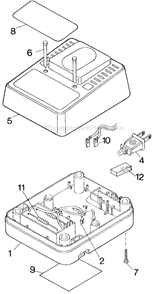 Part Location Diagram of 145158-01 DeWALT Capacitor